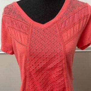 Hannah Coral Colored Blouse